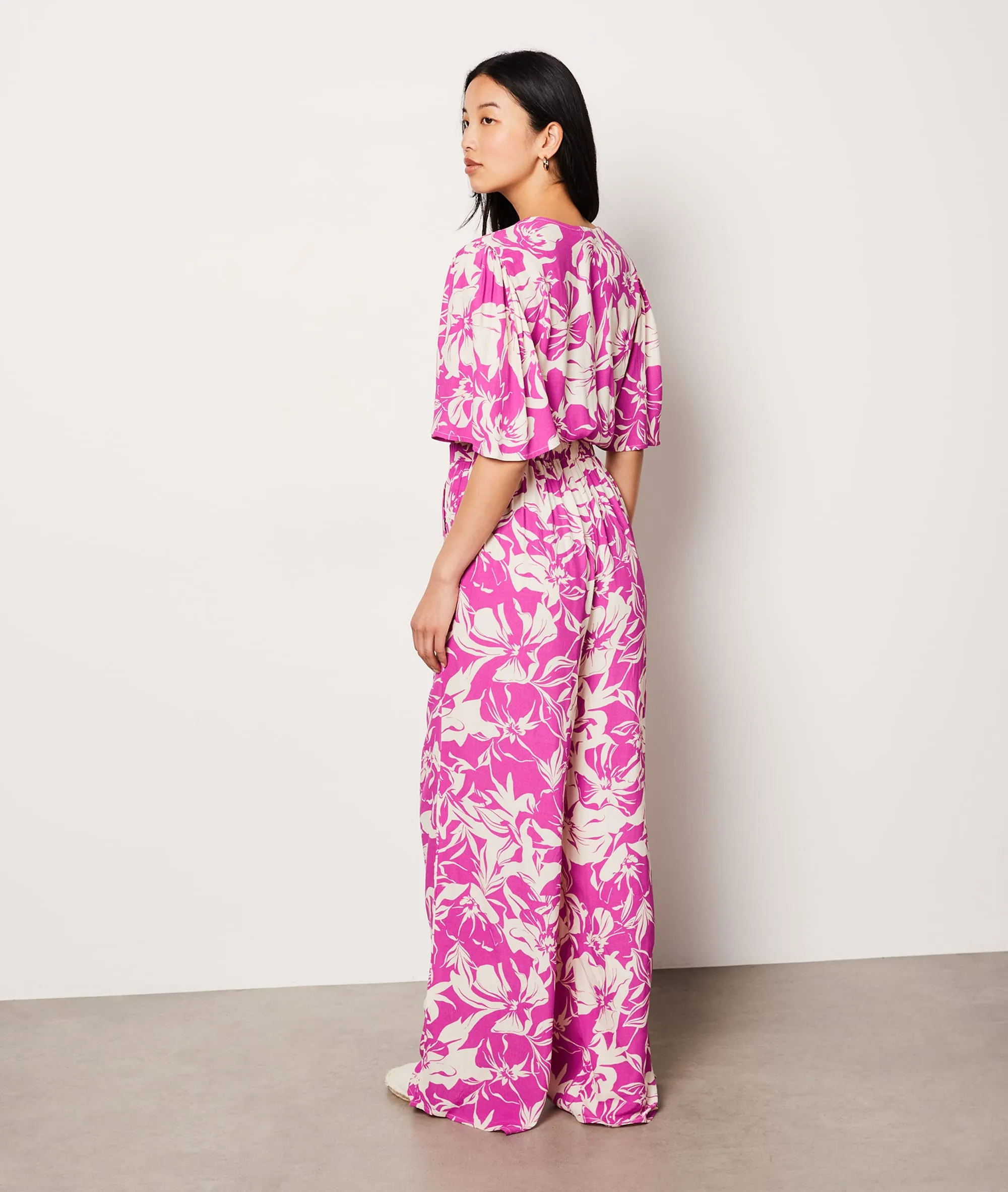 Blumiger Jumpsuit VISCOSE