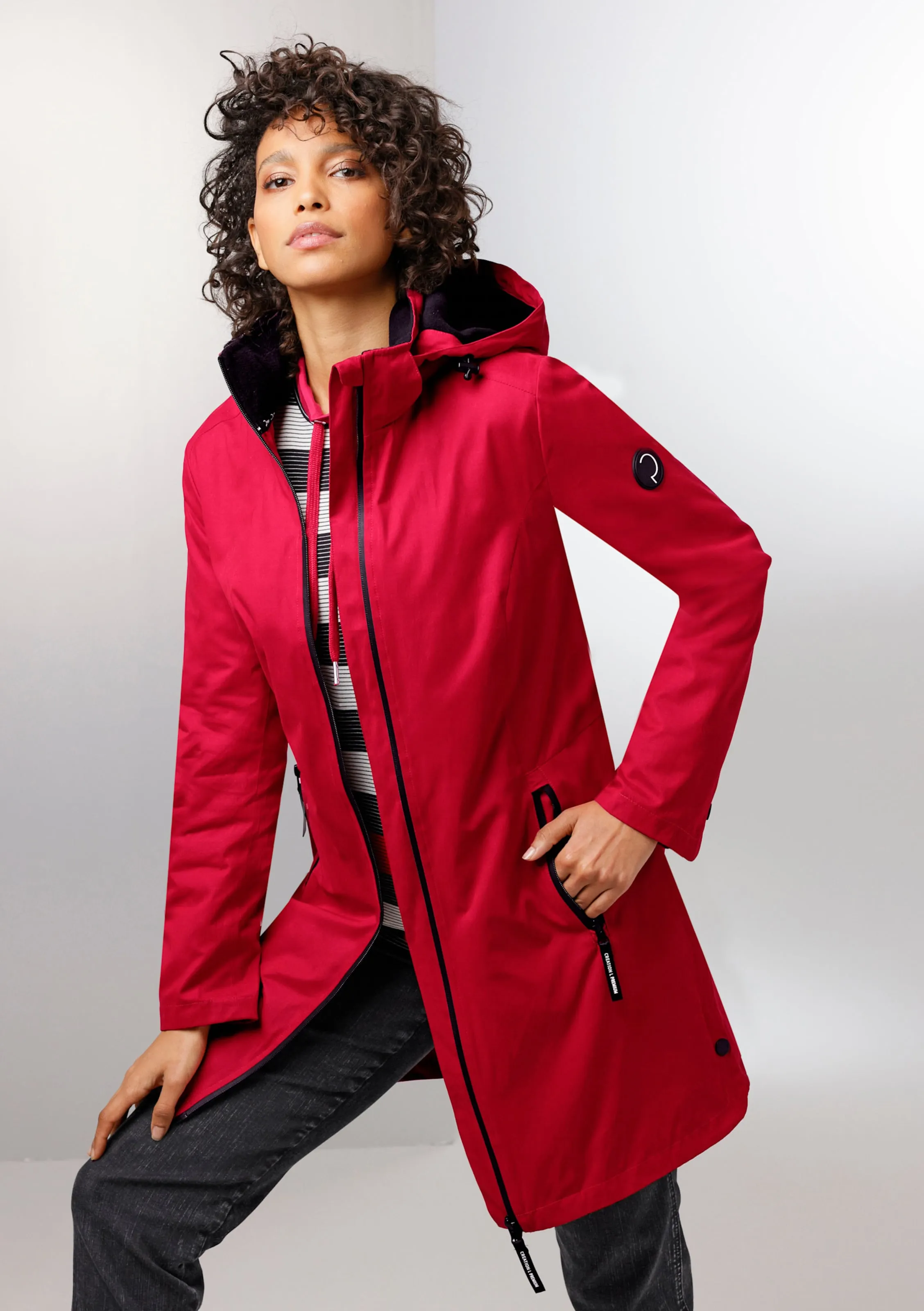 CREATION L PREMIUM Sympatex-Jacke in rot