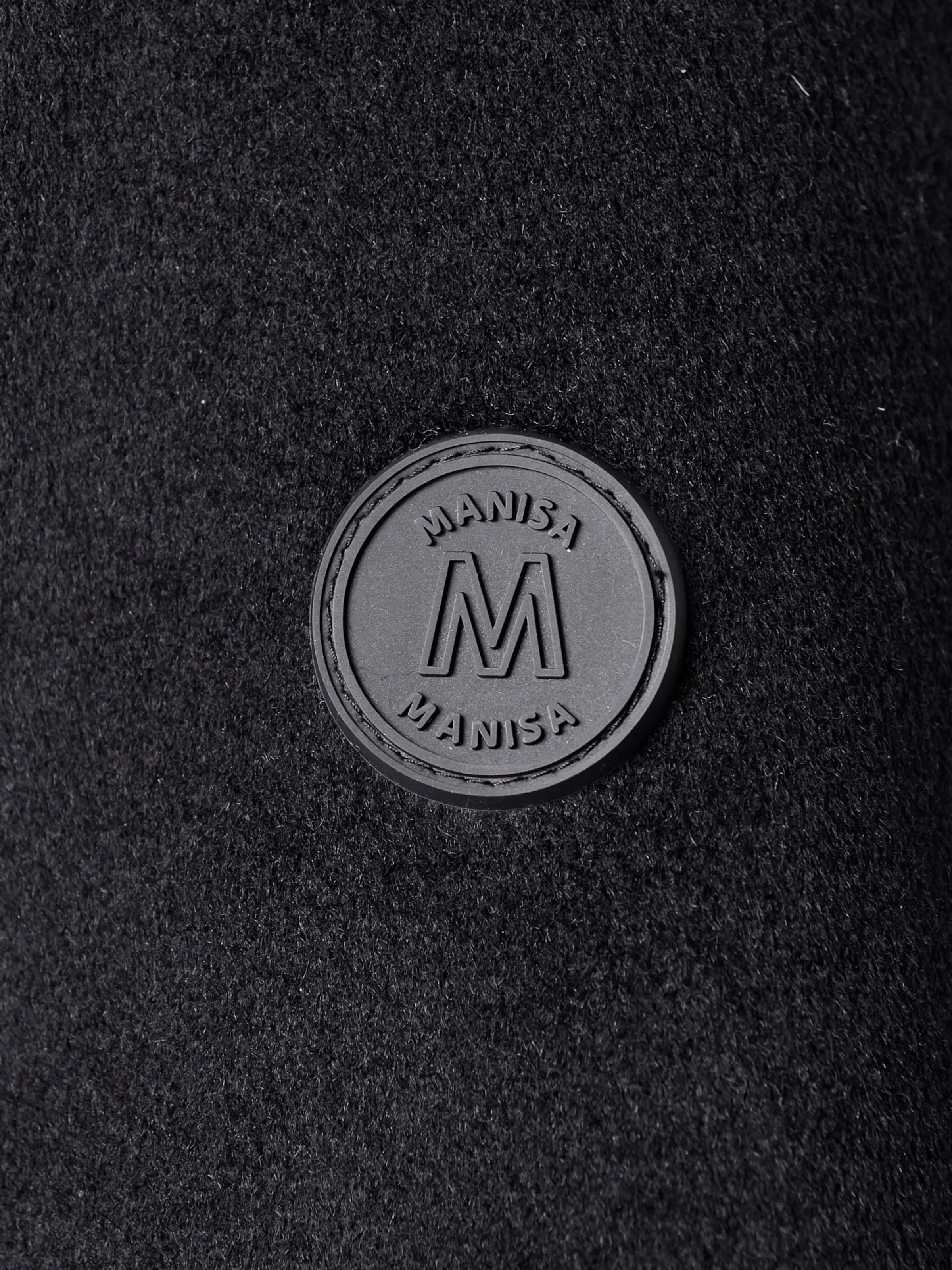 Manisa Woll-Mix-Jacke in schwarz